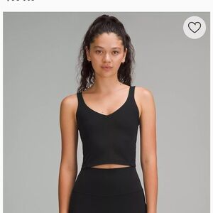 Black lululemon align tank